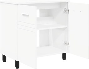 vidaXL Έπιπλο μπάνιου Λευκό 60 x 35 x 60 εκ. Επεξεργασμένο Ξύλο