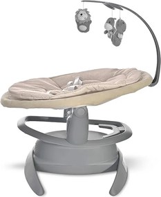 BABY SWING CRADLE TOSCANA BEIGE DOTS