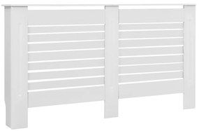 vidaXL Καλύμματα Καλοριφέρ 2 τεμ. Λευκά 152 x 19 x 81,5 εκ. από MDF