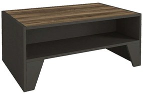 Τραπέζι Σαλονιού Chester 0228159 93,6x60x40cm Walnut-Anthracite