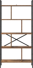 vidaXL Ράφι Βιβλίων 9 επιπέδων 75 x 30 x 156 εκ. Επεξεργασμένο Ξύλο
