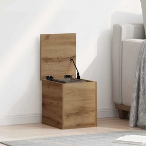 vidaXL Κουτί αποθήκευσης Artisan Oak 30 x 35 x 35 cm