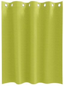 vidaXL Κουρτίνες με κουρτίνες 2 pcs Λαχανί 140 x 140 cm Πολυεστέρας