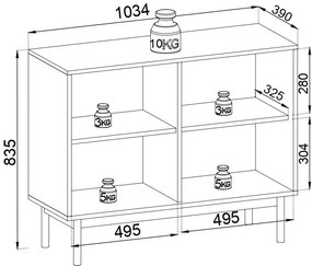 Μπουφές Bliss-Drus
