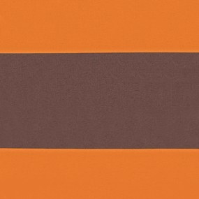 vidaXL Οθόνη Μπαλκονιού Πορτοκαλί και Καφέ 75 x 200 cm
