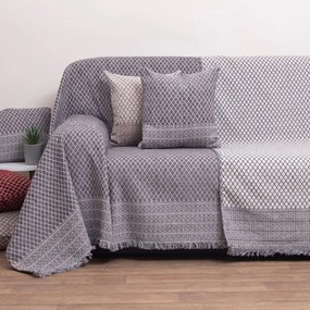 Ριχτάρι 2211 Grey Viopros Τριθέσιο 180x280cm Chenille