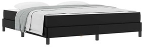 vidaXL Κρεβάτι Άλλο Μαύρο 180 x 200 cm Τεχνητό δέρμα
