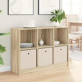 vidaXL Πλαϊνό γραφείο Δρύς Sonoma 102 x 32 x 73,5 εκ