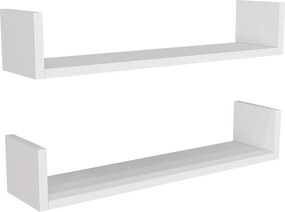 Ράφι Τοίχου Λευκό ETRERA 63x14.5x14.5