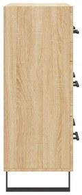 vidaXL Ντουλάπι Sonoma Δρυς 69,5 x 34 x 90 εκ. από Επεξεργασμένο Ξύλο