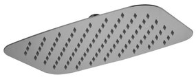 Karag H28301 Κεφαλή ντους Gun Metal 30x20cm