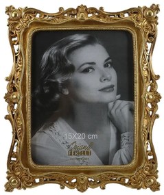 Κορνίζα Polyresin Χρυσή 15x20εκ. Oriana Ferelli® XL24065168