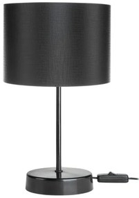 Επιτραπέζιο φωτιστικό PWL-1183 Pakoworld Ε27 μαύρο Φ22x36.5εκ 147-000194 147-000194 Μαύρο