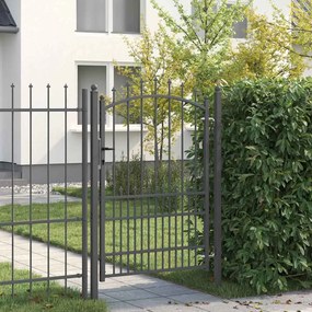 vidaXL Πύλη Φράχτη με Ακίδες EMMEN 170 x 100 εκ.