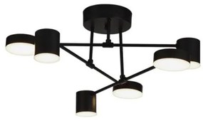 Κρεμαστό Φωτιστικό Οροφής LED Μαύρο Uno 4268200 Viokef-4268200-Μαύρο 4268200
