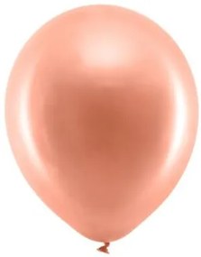 Beauty Home ΜΠΑΛΟΝΙΑ ΡΟΖ ΧΡΥΣΟ 30 CM  10 TEM