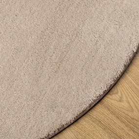 vidaXL Χαλί HUARTE με Κοντό Πέλος Μαλακό/ Πλενόμενο χρώμα άμμουØ160εκ.