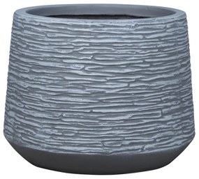 MarHome ΚΑΣΠΩ FIBERCLAY ΜΕΓΑΛΟ ΓΚΡΙ ΑΝΟΙΧΤΟ ΚΩΝΙΚΟ-ΓΡΑΜΜΩΣΕΙΣ - Φ64x48cm 06-00-23206-L