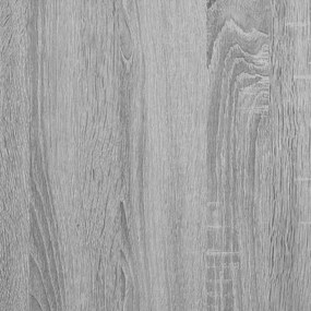 Κομοδίνα Επιτοίχια Γκρι Sonoma 45x26x28,5 εκ. - Γκρι