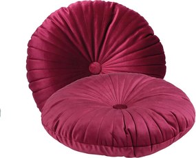 Διακοσμητικό Μαξιλάρι Βελουτέ (Φ38) Das Home Cushions 0268 Bordeaux