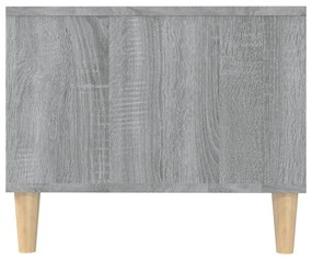 vidaXL Τραπεζάκι Σαλονιού Γκρι Sonoma 102x50x40 εκ. Επεξεργασμένο Ξύλο