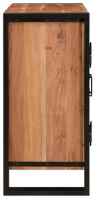 vidaXL Κομοδίνο Καφέ 38 x 33 x 58 εκ. Μασίφ ξύλο ακακίας