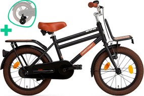 Cooper Bamboo 16 Inch 31 cm Boys Coaster Brake Matte black