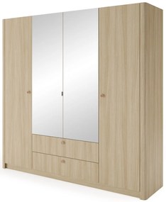 Ντουλάπα Sandra τετράφυλλη