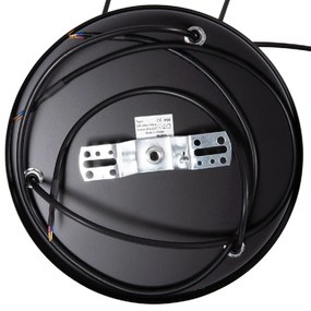 ΦΩΤΙΣΤΙΚΟ ΟΡΟΦΗΣ ΚΡΕΜΑΣΤΟ BIUT HM7528.11 ΜΑΥΡΟ ΜΕΤΑΛΛΟ-ΧΡΥΣΟ ΝΤΟΥΙ Φ23x139Υεκ.