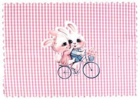 Σουπλά Παιδικό Best Friends 34 Pink DimCol 35x50cm Πολυέστερ