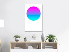 Πίνακας - Colourful Circle (1 Part) Vertical - 40x60