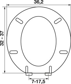 Elvit Small Polyester 0292 - Κάλυμμα Λεκάνης