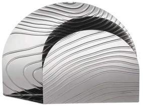 Χαρτοπετσετοθήκη Veneer PU08 15,5x3x12cm Silver Multi Alessi Metal