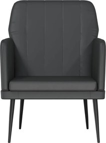 vidaXL Πολυθρόνα Μαύρη 61 x 78 x 80 εκ. από Συνθετικό Δέρμα