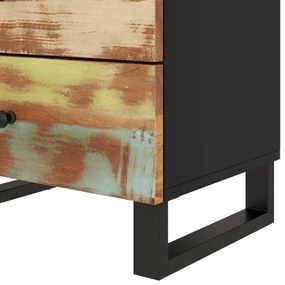 vidaXL Κομοδίνο 50 x 33 x 62 εκ. Μασίφ Ανακυκλωμένο Ξύλο &amp; Επεξ. Ξύλο