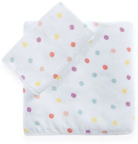 Σετ Πετσέτες Baby Bugs White (30x50)+(70x140) - Nef-Nef Homeware