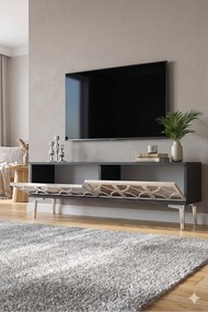 Stewehome Μοντέρνα βάση τηλεόρασης με ντουλάπι από Συνθετικό ξύλο 120x30x41 cm