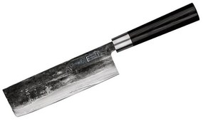 Μαχαίρι Nakiri Super 5 SP5-0043 18cm Black Samura Stainless Steel