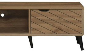 Έπιπλο τηλεόρασης Thelma sonoma μελαμίνης 150x40x41.6εκ 150x41.6x40 εκ.
