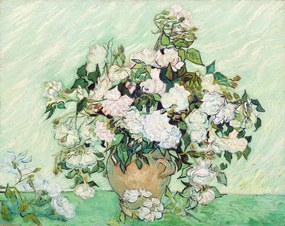 Vincent van Gogh - Αναπαραγωγή Roses, 1890, (40 x 30 cm)