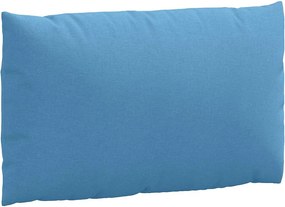 vidaXL Μαξιλάρια από Παλέτες 2 τεμ. από Ύφασμα Melange Blue