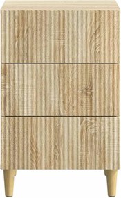 vidaXL Κομοδίνο Sonoma Δρυς 43 x 41 x 66,5 εκ. Επεξεργασμένο Ξύλο
