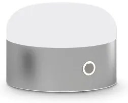 Επαναφορτιζόμενο Επιτραπέζιο Φωτιστικό LED 5W Νίκελ Dimmer Αφής Mignon 335001 Ideal Lux 335001