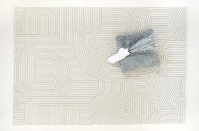 Χαλί ezzo Carolina E682B2A LIGHT GREY-200 x 250 εκ.