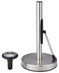 Χαρτοθήκη κουζίνας Kinghoff KH 1955, 36,5 cm, Ανοξείδωτο, Ασημί