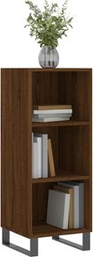 vidaXL Ντουλάπι Καφέ Δρυς 34,5x32,5x90 εκ. Επεξεργασμένο Ξύλο