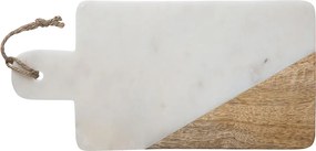 Πλατώ Σερβιρίσματος (15x30) S-D White Marble 173702A