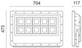 Προβολέας LED 5829