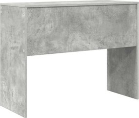 vidaXL Γραφείο Σκυρόδεμα Γκρι 100 x 40 x 76 εκ.