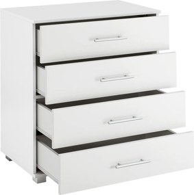 ΣΕΤ ΚΡΕΒΑΤΟΚΑΜΑΡΑΣ 6ΤΜΧ CARLY HM10884.05 ΜΕΛΑΜΙΝΗ ΛΕΥΚΗ-ΥΦΑΣΜΑ ΓΚΡΙ